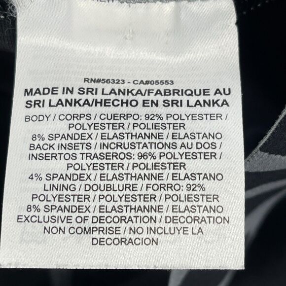 Nike Pro Dri Fit Compression Tights Mens L Black Gray Stretch Athletic - Picture 8 of 12